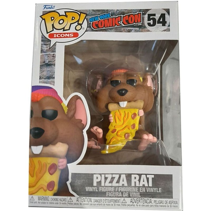 Figurine Funko Pop Pizza Rat / New York Comic Con / Funko Pop Icons 54