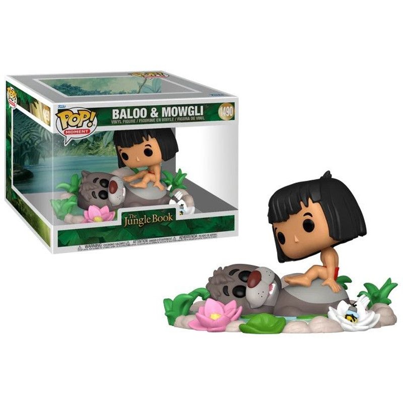Figurine Funko Pop Baloo Et Mowgli / Le Livre De La Jungle / Funko Pop Disney #1490