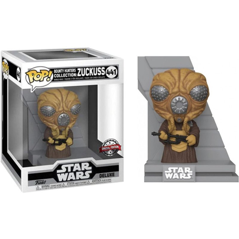 Figurine Bounty Hunter Zuckuss / Star Wars / Funko Movies #441 - Exclusive Special Edition