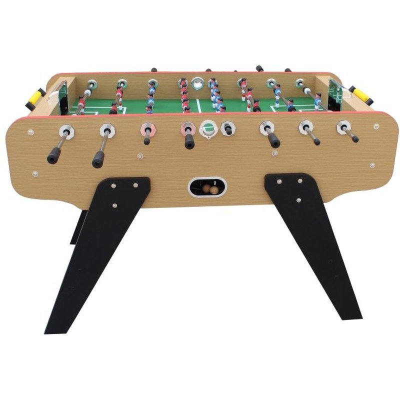 Baby Foot de Bar Deluxe Club 148 x 75 x 94 cm - 2 balles en li?ge inclus