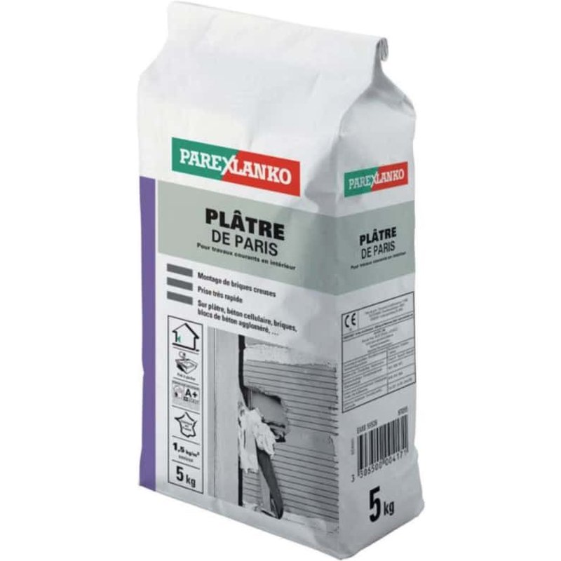 Plâtre de Paris PAREXLANKO - 5kg - 02801