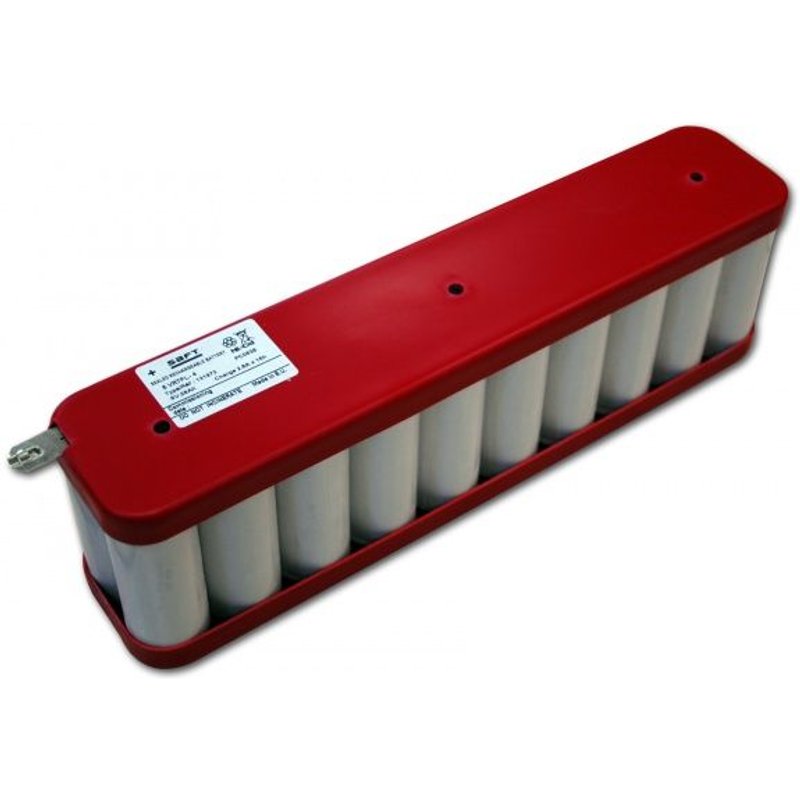 Batterie Saft 6V 28Ah 5VR7FL-4 Flasque NiCd