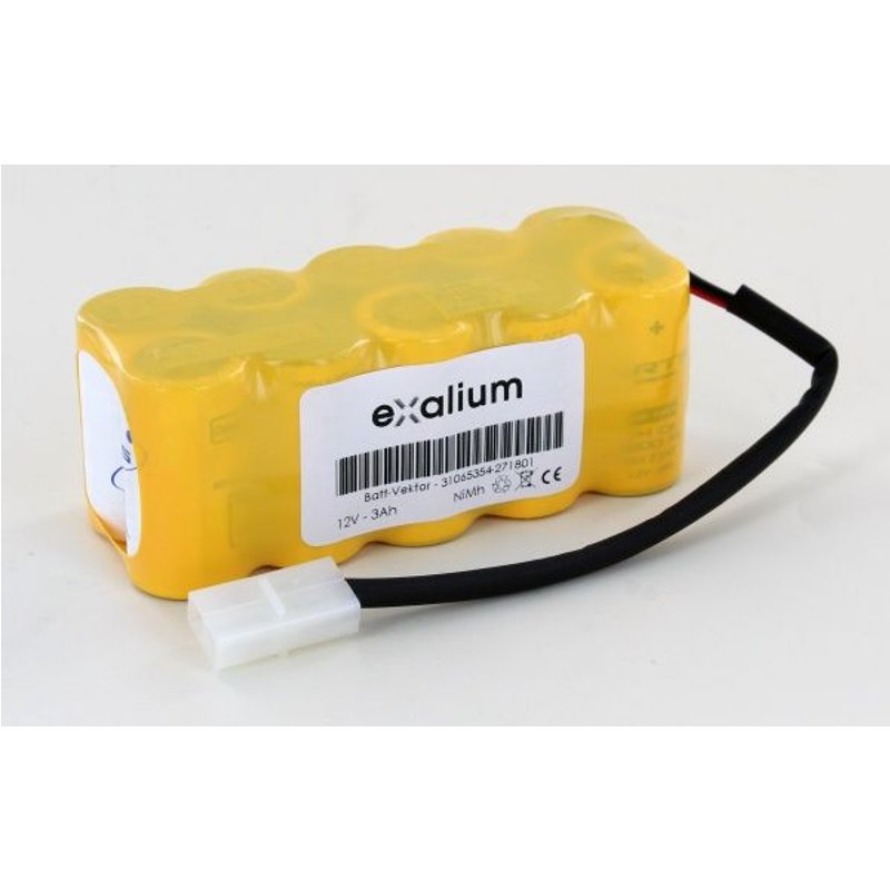 Batterie 12V 3Ah NiMh pour Enrouleur de Piscine motorisé Vektor