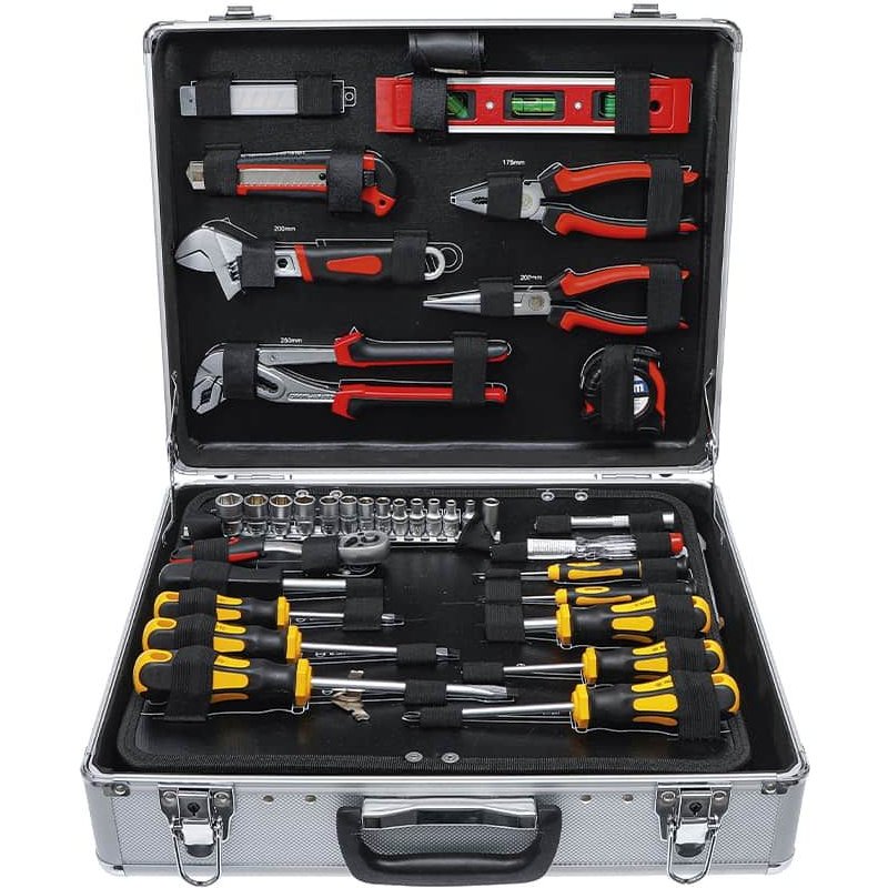 CAISSE A OUTILS ALUMINIUM 129 PIECES
