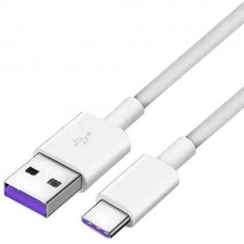 HUAWEI HL-1289 ORIGINAL TYPE-C DATA CABLE USB 3.1 WHITE NEW BN