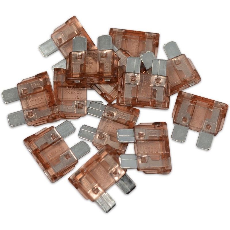 FUSIBLES ENFICHABLES 5 ampères SACHET DE 25 FUSIBLES