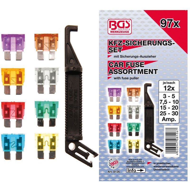 FUSIBLES A LAMELLES ENFICHABLES ASSORTIMENT DE 97 PIECES