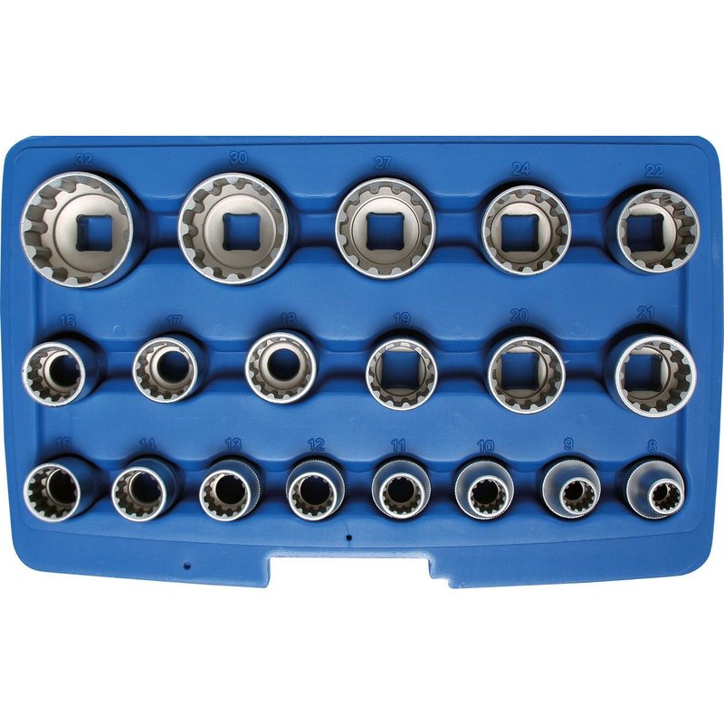 GEAR LOCK TRIPLE PLUS METRIQUE, POUCES, TORX, BGS COFFRET 1/2