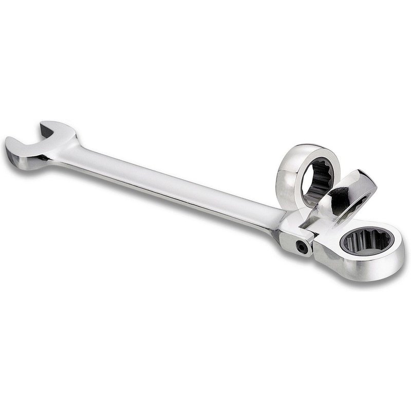 CLE MIXTE FLEXIBLE A OEIL A CLIQUET de 19 mm