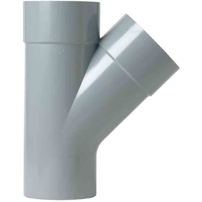 Culotte d'évacuation à 45° mâle/femelle Ø 125 mm