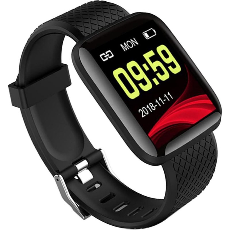 Smart Watch Montre Intelligente Pédomètre Montre Intelligente De Sport Appel, Sms Et Message Social