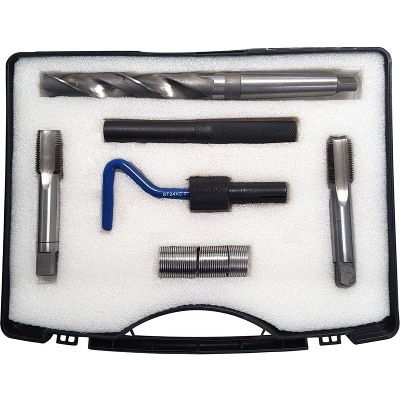 KIT FILETS RAPPORTES M 24 x 200 Type HELICOIL GRAND MODELE