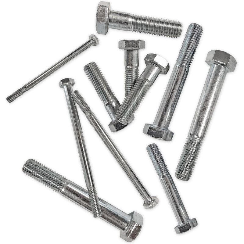 VIS TETES HEXAGONALES DIN 931 Classe 8.8 PARTIELLEMENT FILETEES de 08 x 120 mm (50)