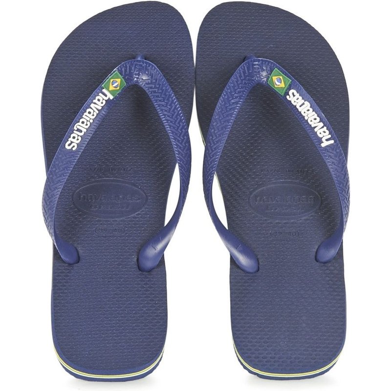 Havaianas Brasil Logo - Bleu - 38