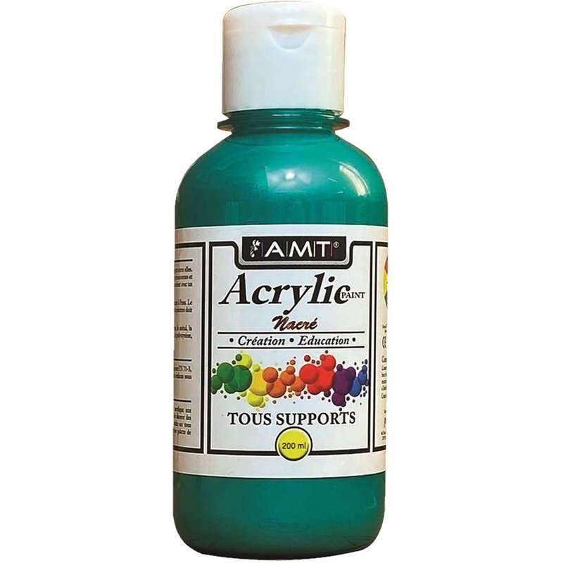 AMT Fevicryl Acrylique éducative & créative Vert Nacré (ACE247)