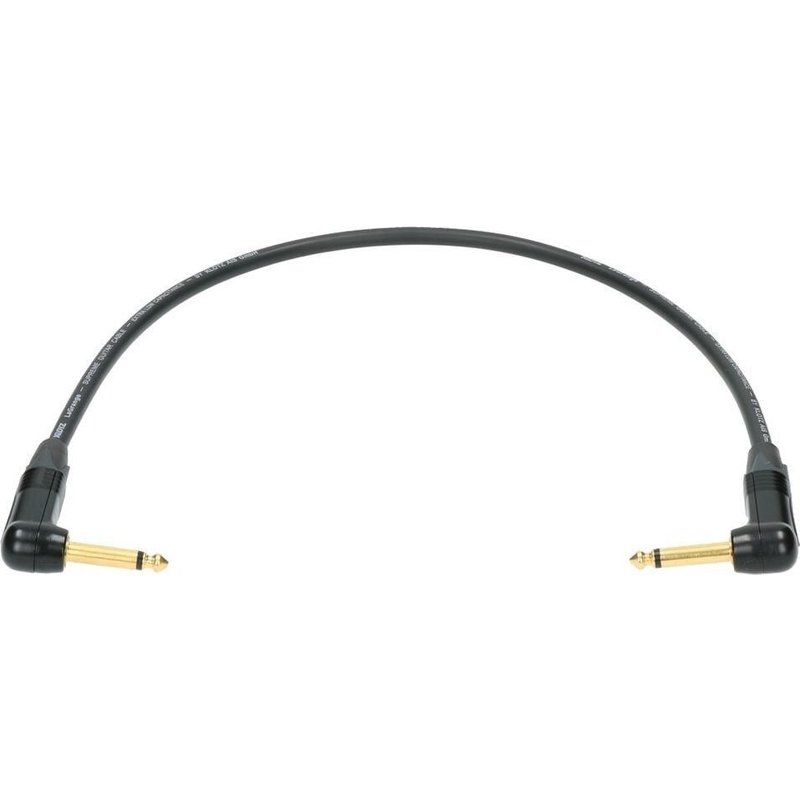 Klotz LAGRR020 câble patch jack coudé - jack coudé or 20 cm