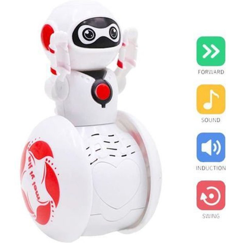 Tumbler Robot Enfants Jouet ?Lectronique Musique Intelligent Environnemental Créative Robotic Jouets D'éveil Développement (Ro825