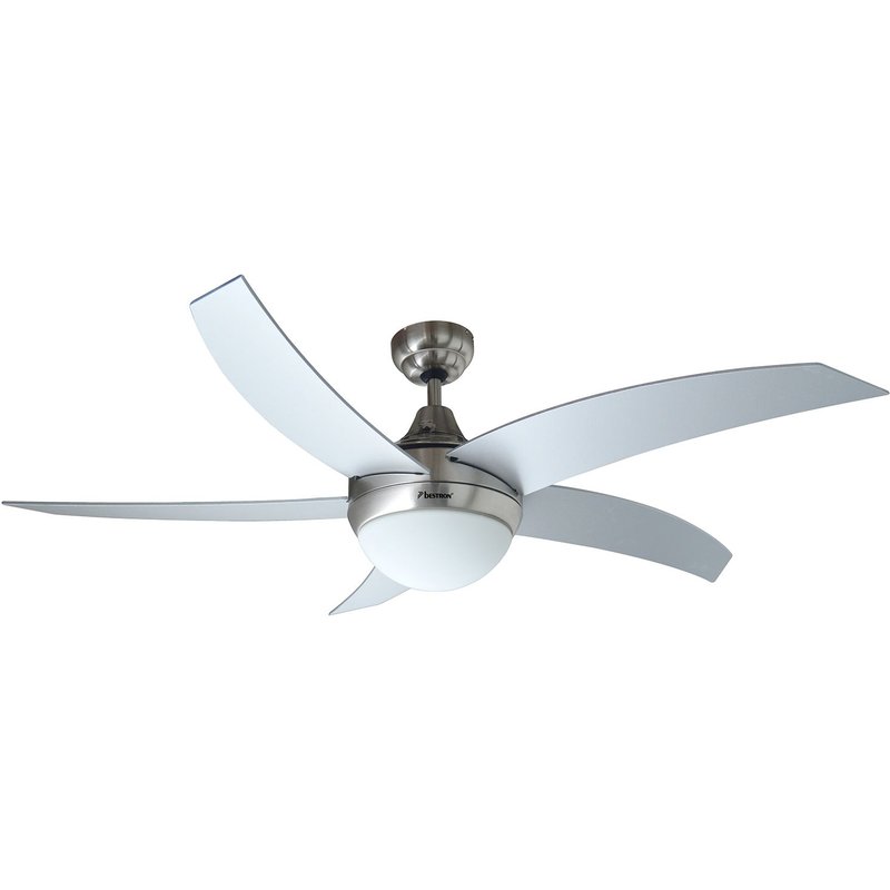 bestron - ventilateur plafond 132cm + lumière - dcf52lsr