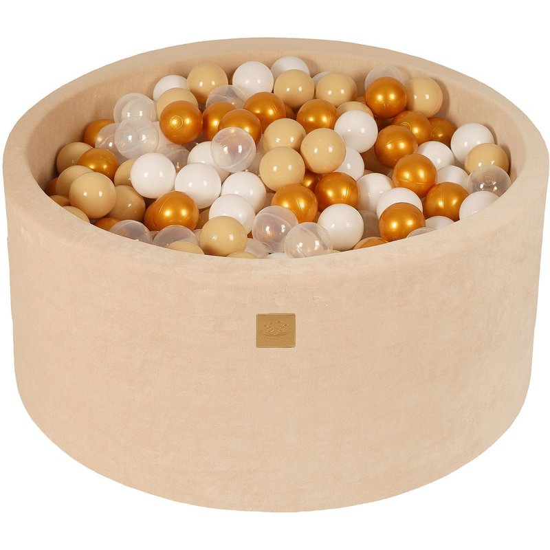 Écru Piscine À Balles: Doré/Beige/Blanc/Transparent H40