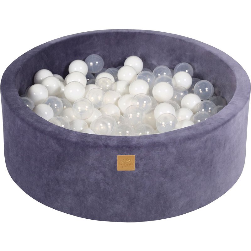 Gris-Bleu Piscine À Balles: Blanc/Transparent H30