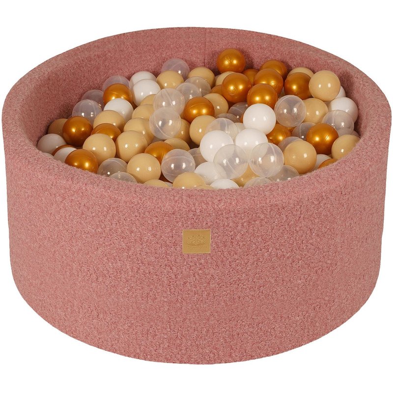 Rose Piscine À Balles: Doré/Beige/Blanc/Transparent H40