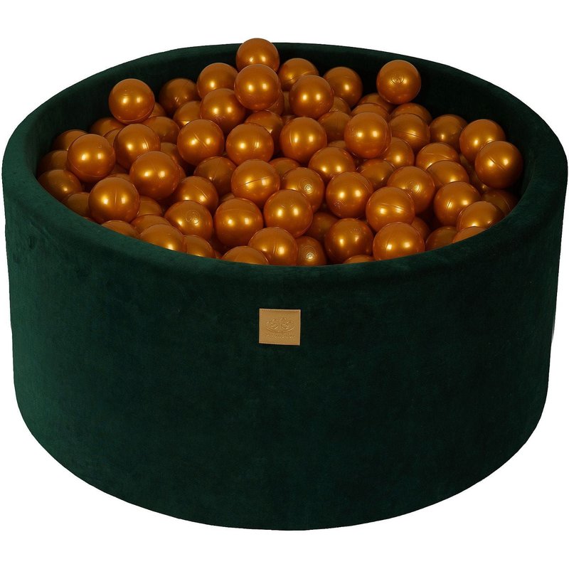 Vert Foncé Piscine À Balles: Doré H40