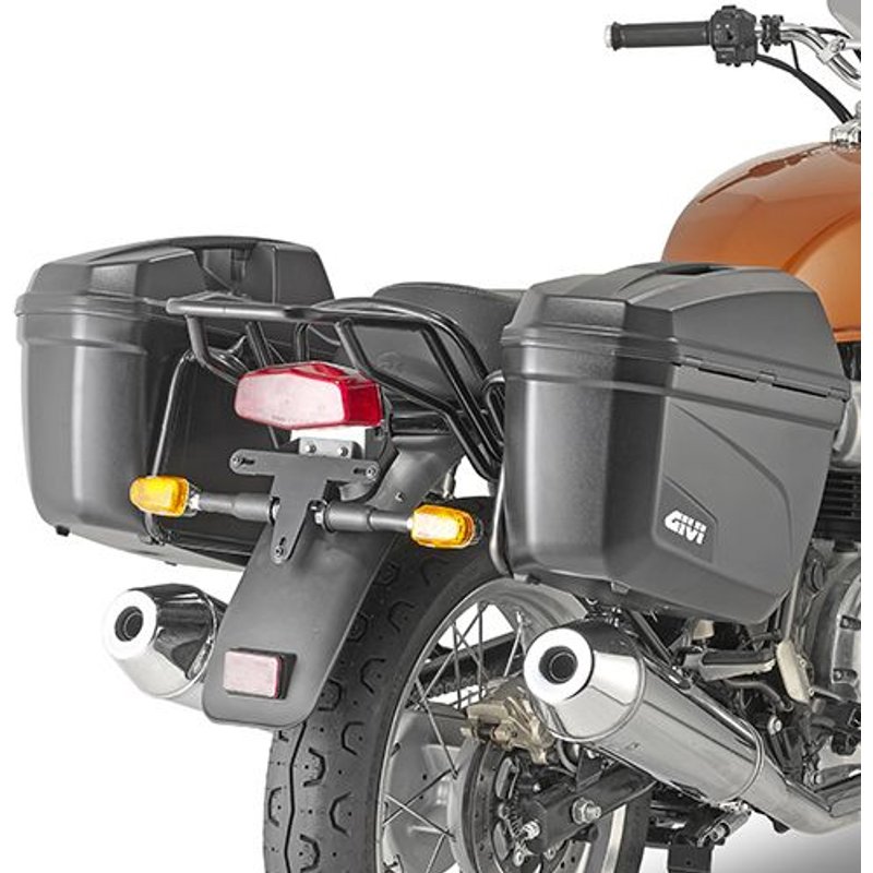 Supports de valises latérales Monokey Givi Royal Enfield 650 Intercep