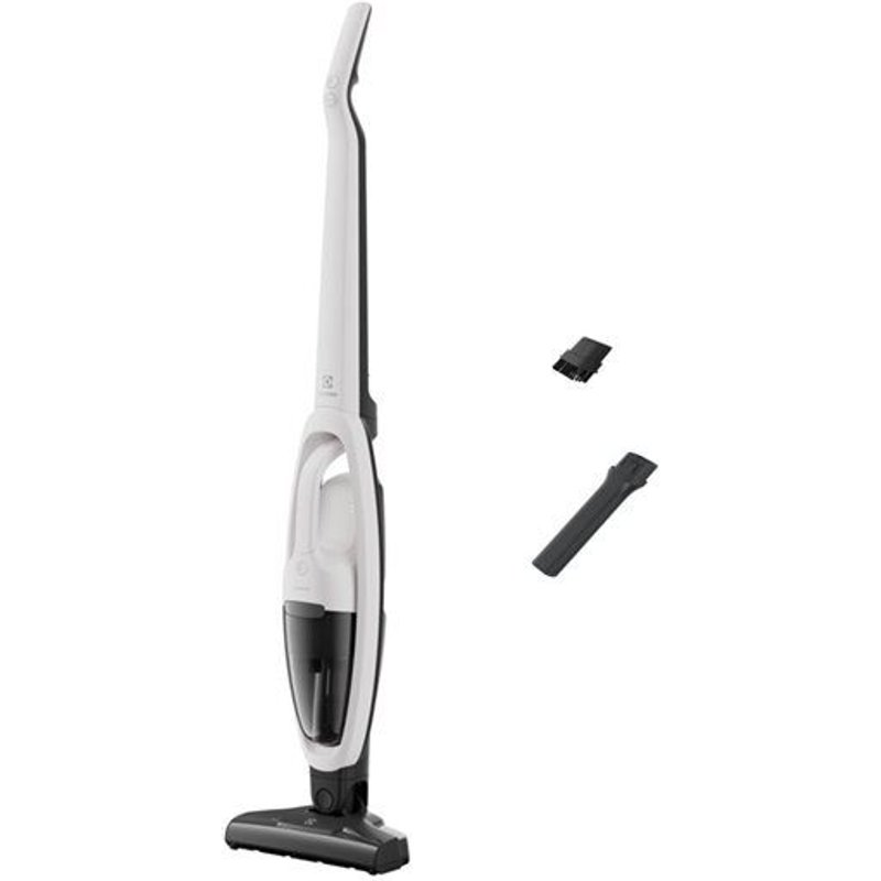 Electrolux Clean 300 ES31CB18SH - Aspirateur - balai/à main (2-en-1) - sans sac - sans fil - blanc coquillage