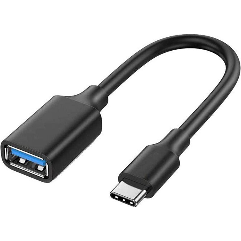 APM - Adaptateur USB - 24 pin USB-C (M) pour USB (F) - USB 2.0 - 10 cm - noir