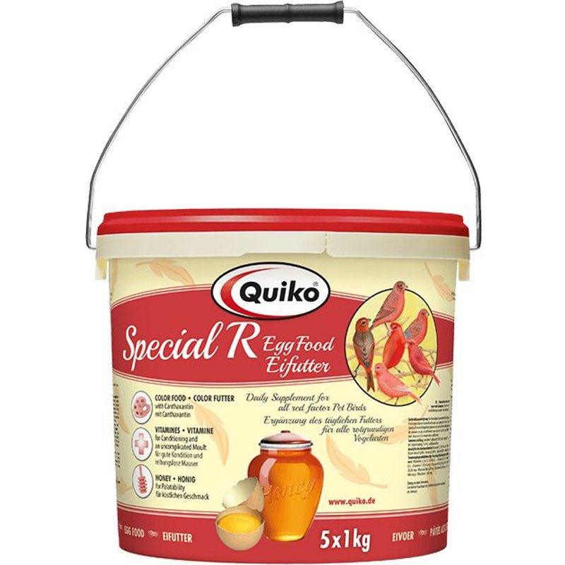 Pâtes Séchées À La Cantaxanthine Quiko Special Red 5 Kg