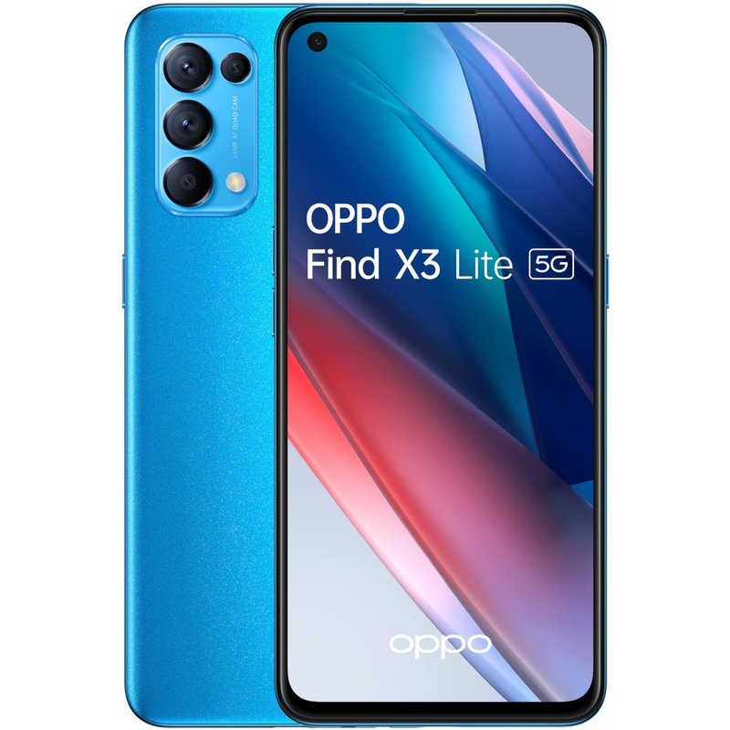 Oppo Find X3 Lite 5G 128 Go Bleu