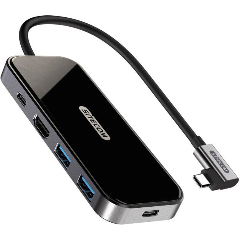 Hub USB 3.1 type C - 2 x USB-A/1 x USB-C/1 x USB-C PD/HDMI CN-408