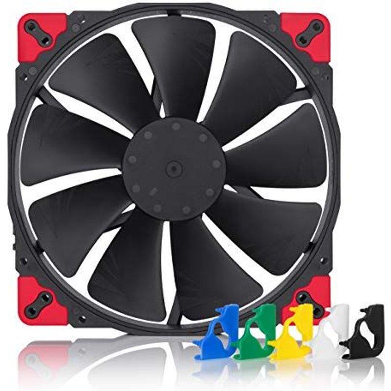 Noctua NF-A20 PWM Chromax.black.swap fan - 200mm