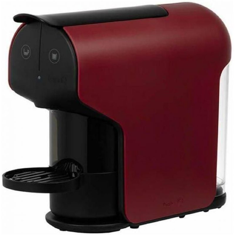CAFETERA AUTOMĂTICA QUICK ROJA PARA EL SISTEMA DE CĂPSULAS DELTA Q