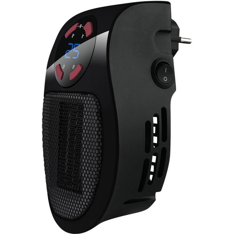 ALPATEC TROPICANO PLUG - Radiateur - branchement - 500 Watt - noir