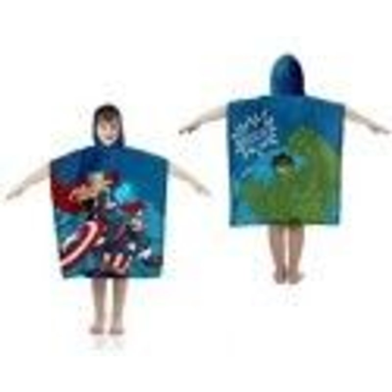 New Import Poncho Avengers Serviette Pour Enfants Avengers Type Poncho Pour Plage