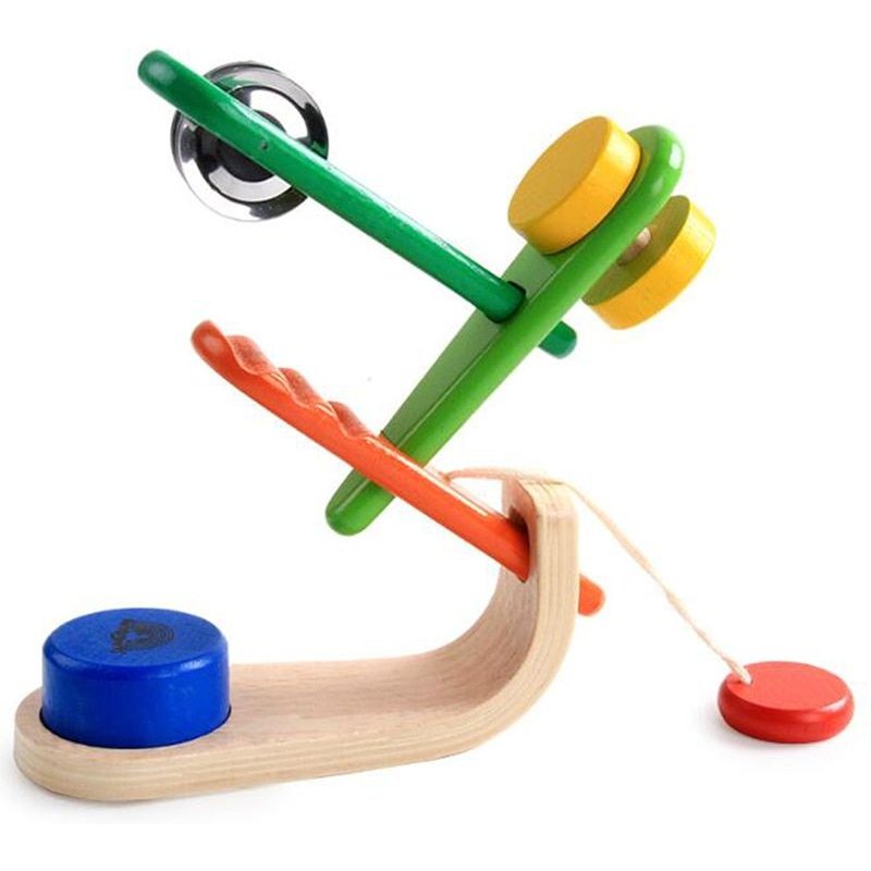 Ensemble D'instruments De Musique Éducatifs En Bois Pour Enfants, Jouets Éducatifs, Cadeau D'anniversaire Lava1