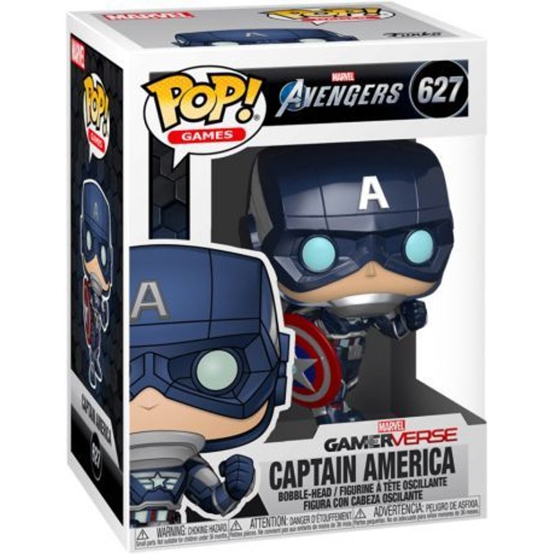 Avengers - Bobble Head Pop N° 627 - Gamerverse Captain America