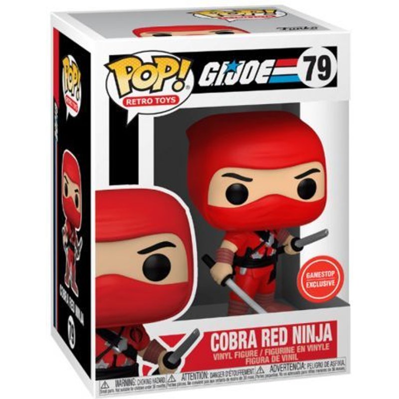Figurine Funko Pop - Hasbro N°79 - Cobra Ninja Rouge (56111)