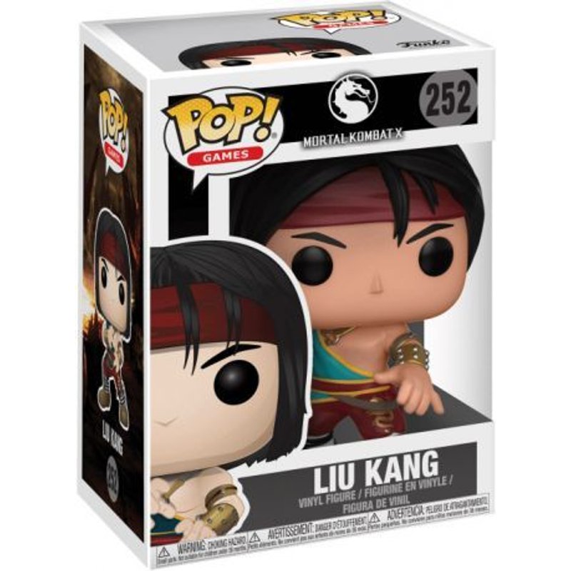 Figurine Pop - Mortal Kombat - Liu Kang - Funko Pop