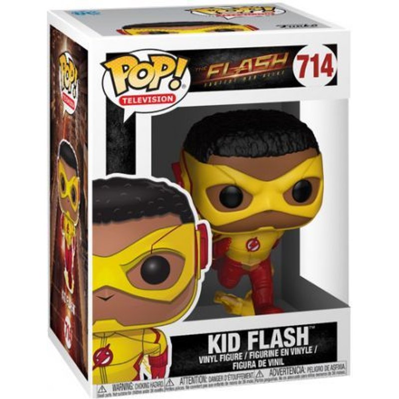 Dc The Flash - Bobble Head Pop N° 714 - Kid Flash
