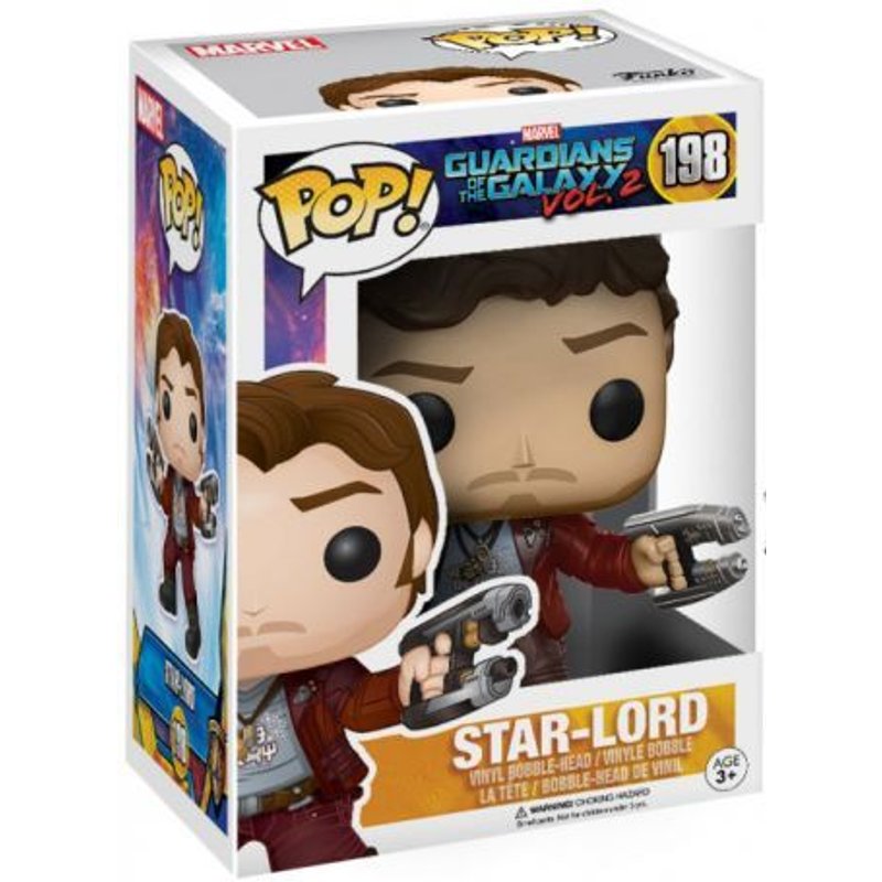 Figurine Pop - Marvel Les Gardiens De La Galaxie - Star-Lord - Funko Pop