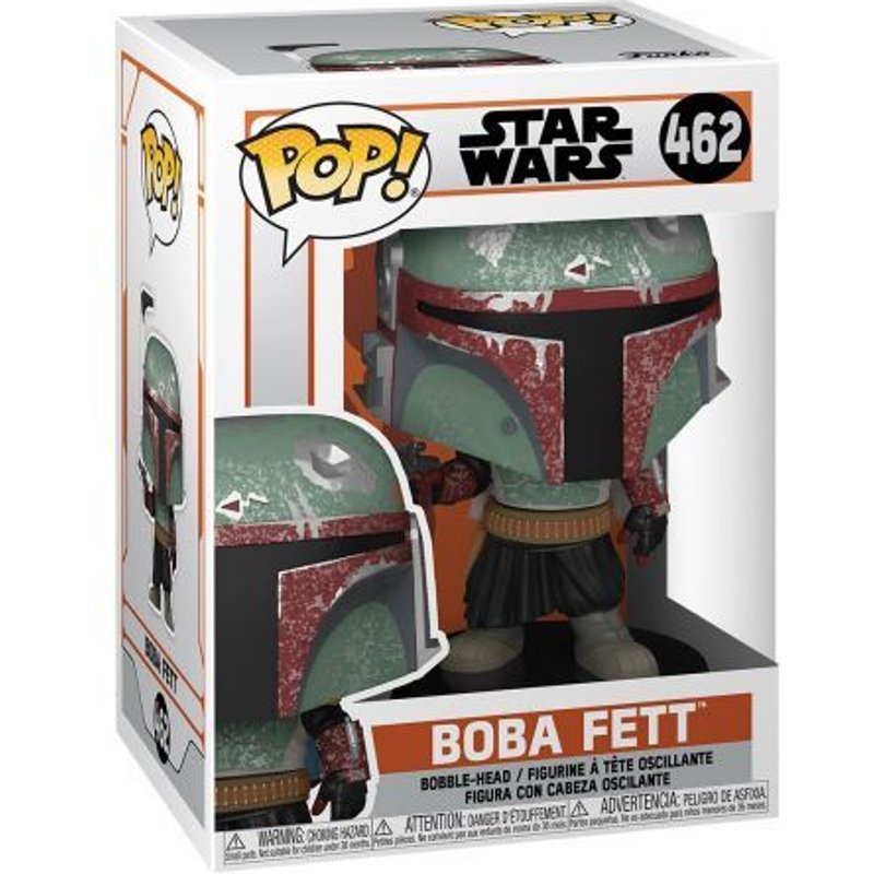 Figurine Funko Pop - Star Wars : Le Mandalorien N°462 - Boba Fett (54524)