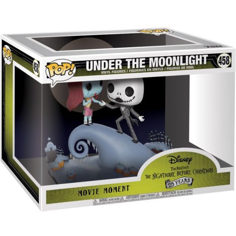 Funko Figurine Pop! Movie Moment Jack & Sally L'étrange Noël De Monsieur Jack