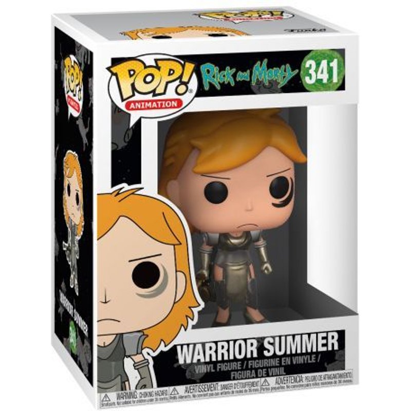 Figurine Pop - Rick Et Morty - Warrior Summer - Funko Pop