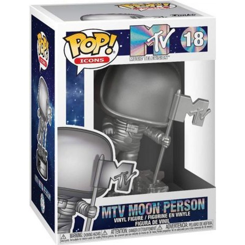 Icons - Bobble Head Pop N° 18 - Mtv Moon Person