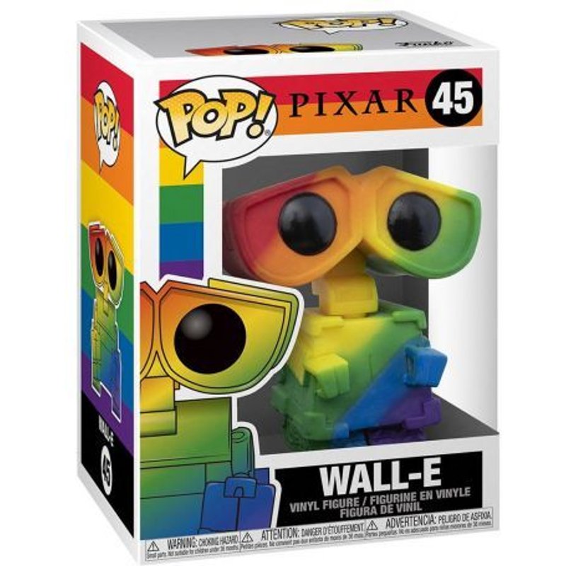 Figurine Funko Pop - It Gets Better Project N°45 - Wall-E - Arc-En-Ciel (56980)