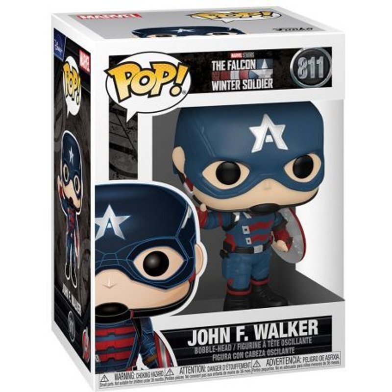 Figurine Funko Pop - Falcon Et Le Soldat De L'hiver N°811 - John F. Walker (51627)