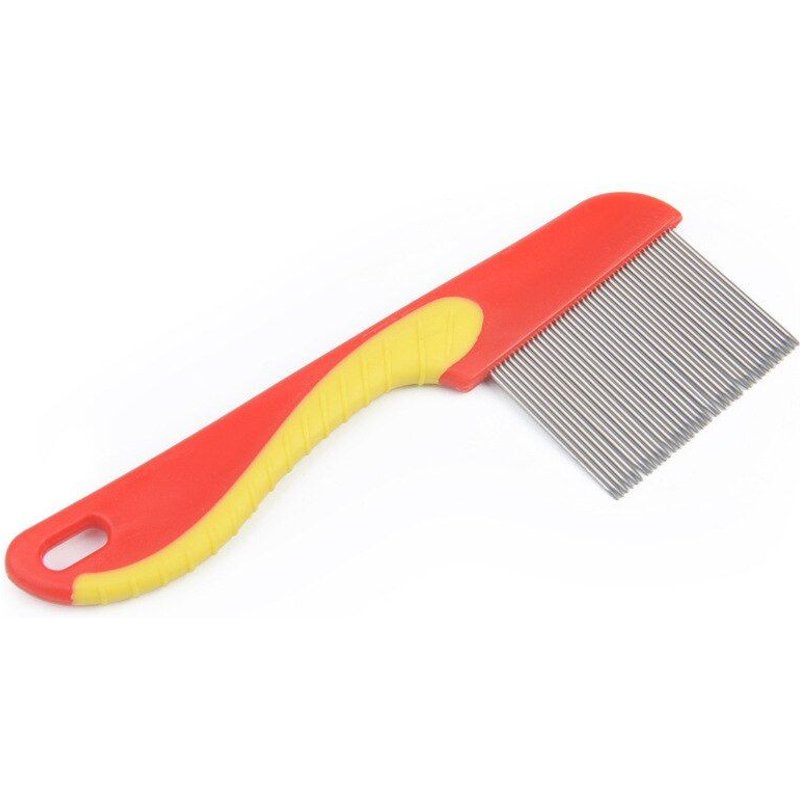 Peigne À Puces En Forme D'hippocampe À Dents Longues Pour Chien, Élimine Les Poils De Chat, Produit De Beauté, De Nettoyage Pour Animaux De Compagnie