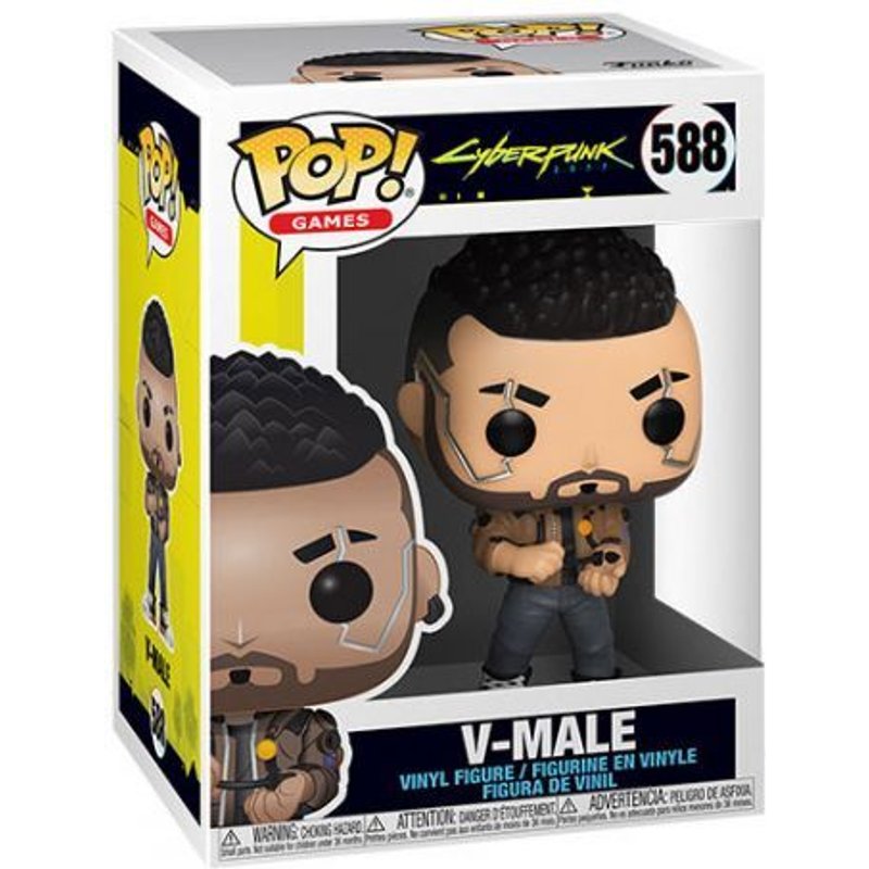 Cyberpunk 2077 - Bobble Head Pop N° 588 - V-Male